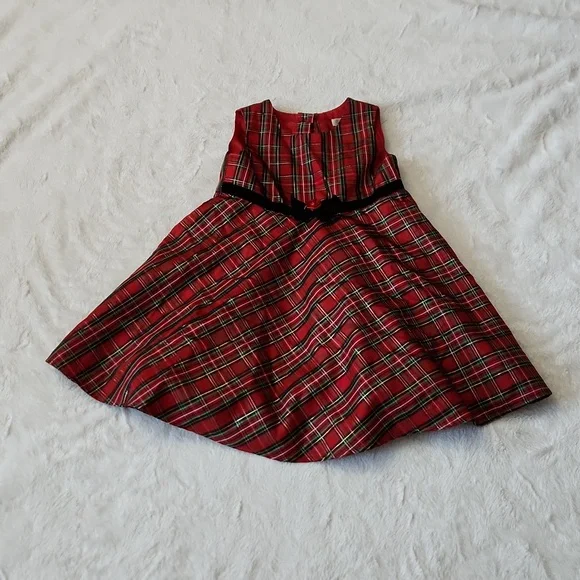 Girls George Plaid Dress - Picture 2 of 5